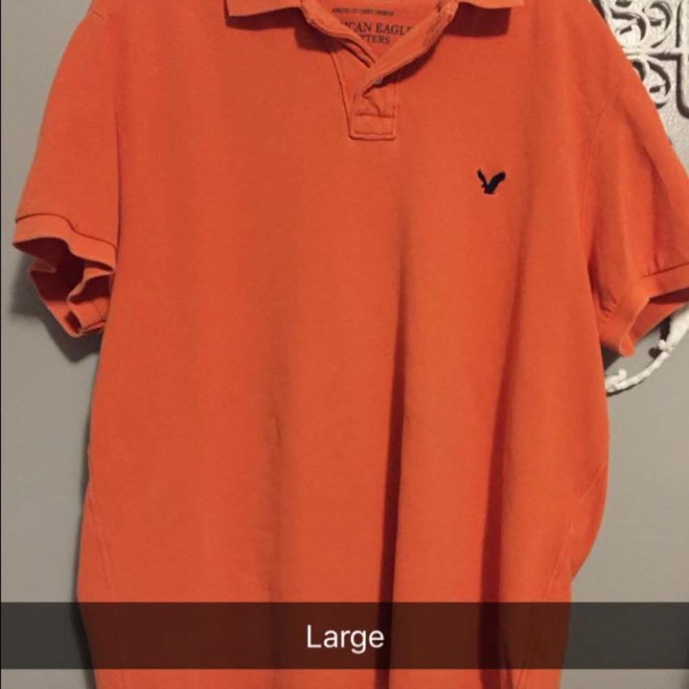 Men’s American Eagle Polo🦅🧡